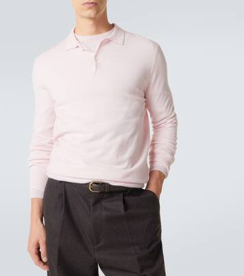 Cashmere polo sweater | Arch4