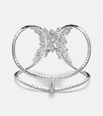 18kt white gold (750/1000) bracelet with diamonds | Yeprem