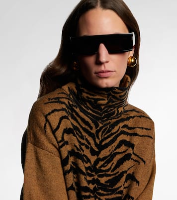 Lunettes de soleil à logo | Alaïa