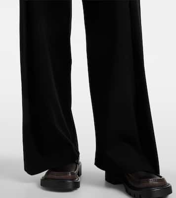 Belted wool wide-leg pants | Loewe