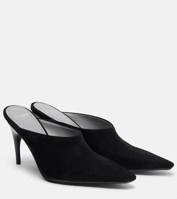 Duchesse suede mules | Balenciaga