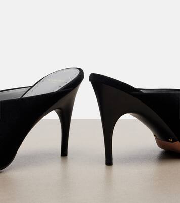 Duchesse suede mules | Balenciaga