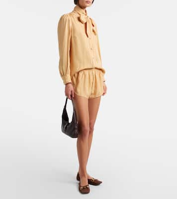 Horsebit leather ballet flats | Gucci