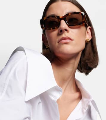 Eckige Sonnenbrille FF Diamonds | Fendi