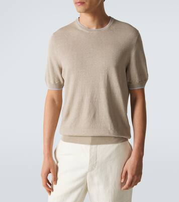 Pull en lin et coton | Fedeli