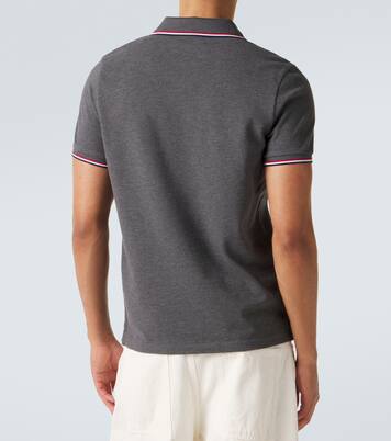Polo en coton à logo | Moncler
