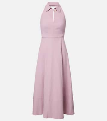 Mackey cotton-blend midi dress | Veronica Beard