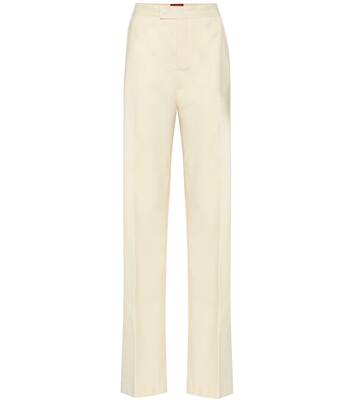 Pantalon Higbie en laine à taille haute | Altuzarra