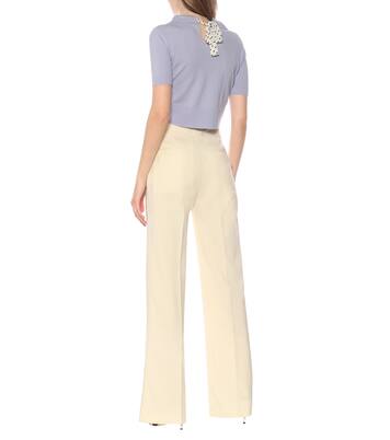 Pantalon Higbie en laine à taille haute | Altuzarra