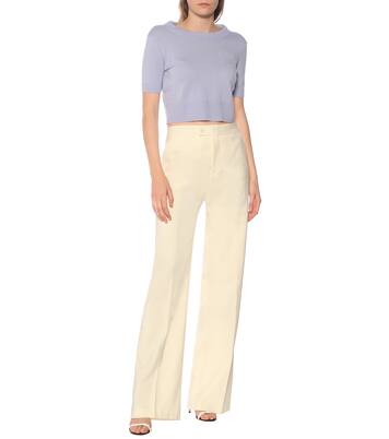 Pantalon Higbie en laine à taille haute | Altuzarra