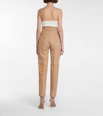 Hose aus Veloursleder | Alexandre Vauthier