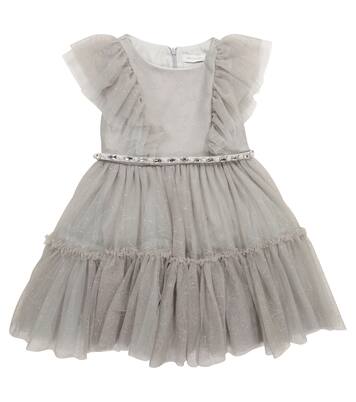 Sparkling tulle dress | Monnalisa