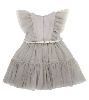 Sparkling tulle dress | Monnalisa
