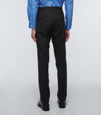 Checked tailored wool pants | Comme des Garçons Homme Deux