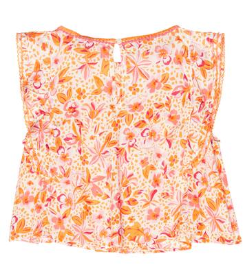 Top Amber à fleurs | Poupette St Barth Kids
