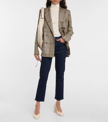 Mid-Rise Jeans The Straight Crop | 7 For All Mankind