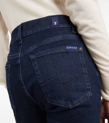 Mid-Rise Jeans The Straight Crop | 7 For All Mankind