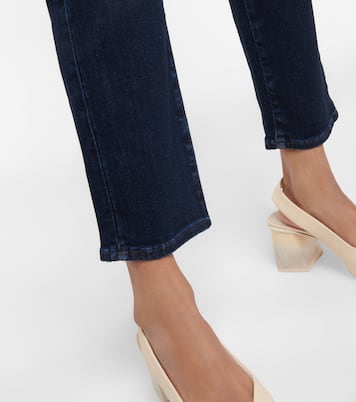 Mid-Rise Jeans The Straight Crop | 7 For All Mankind