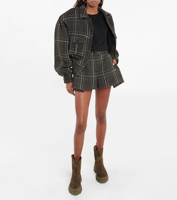 Gia 23 suede boots | Gia Borghini