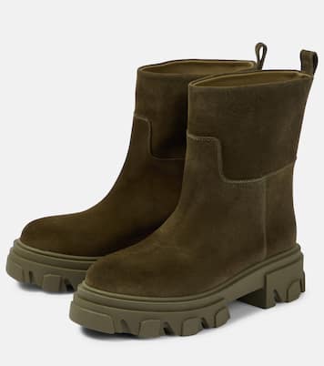 Gia 23 suede boots | Gia Borghini