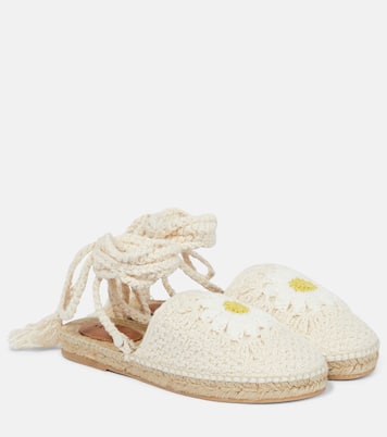 Daisy crochet espadrilles | Alanui