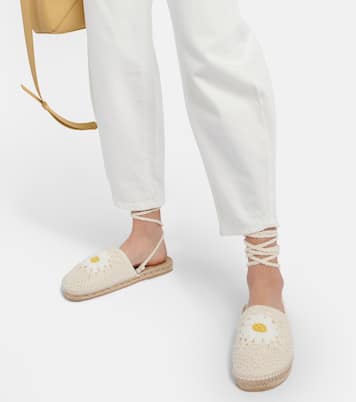 Daisy crochet espadrilles | Alanui