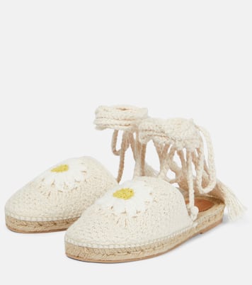 Daisy crochet espadrilles | Alanui