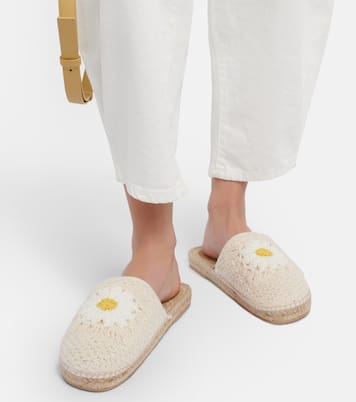 Daisy crochet espadrilles | Alanui