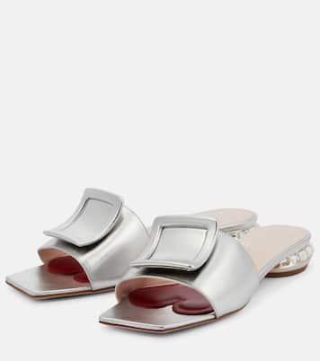 Verzierte Pantoletten Mule 25 | Roger Vivier