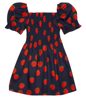 Printed smocked dress | Mini Rodini