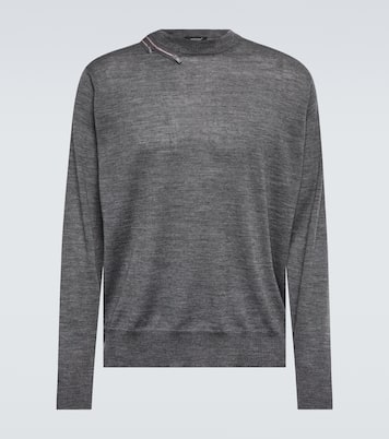 Embellished wool sweater | Undercover