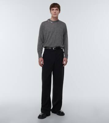 Embellished wool sweater | Undercover