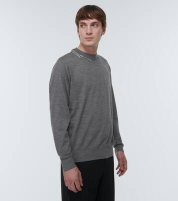 Embellished wool sweater | Undercover
