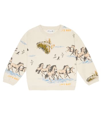 Tonino printed cotton sweatshirt | Bonpoint