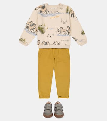 Tonino printed cotton sweatshirt | Bonpoint