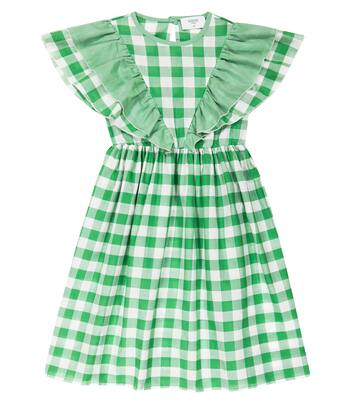 Checked cotton dress | Paade Mode
