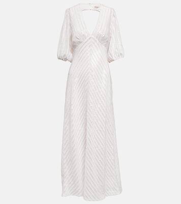 Robe de mariée longue Steph à sequins | Rixo