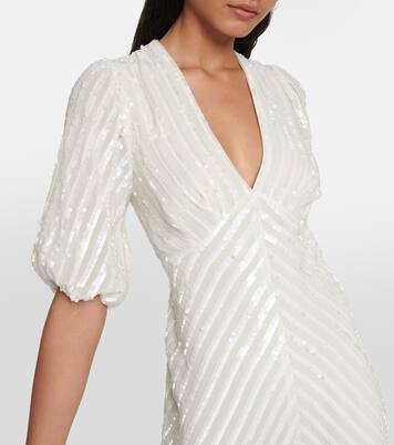 Robe de mariée longue Steph à sequins | Rixo