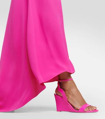 Sandali in vernice con zeppa | Christian Louboutin