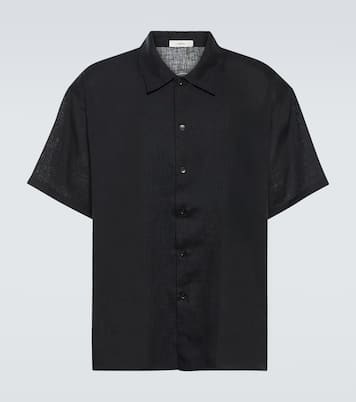 Oversized linen shirt | Commas