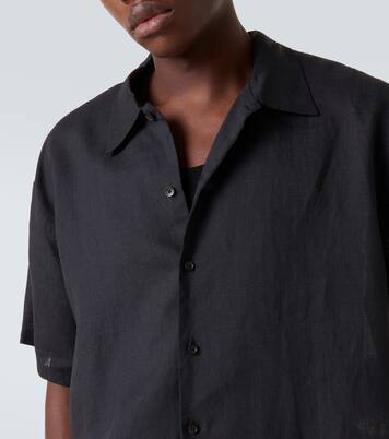 Oversized linen shirt | Commas