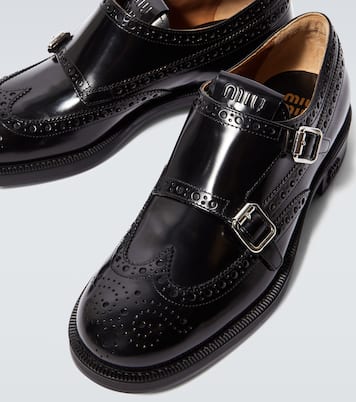 x Church's – Richelieu en cuir | Miu Miu