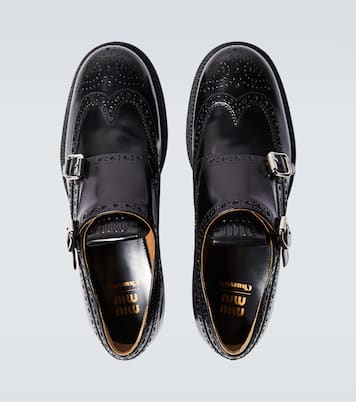 x Church's – Richelieu en cuir | Miu Miu
