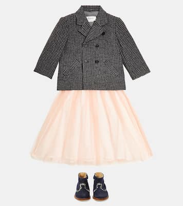 Sister Brodi embroidered suede boots | Pom d'Api