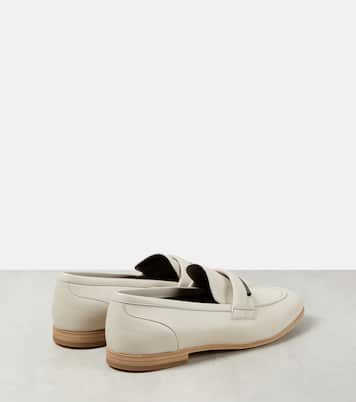 Verzierte Loafers aus Leder | Brunello Cucinelli
