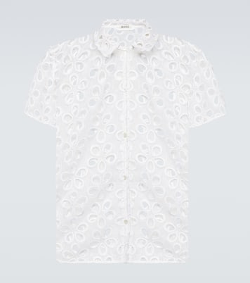 Primrose floral lace shirt | Bode