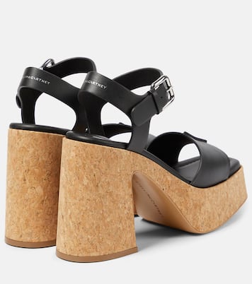 Plateausandalen Skyla aus Lederimitat | Stella McCartney