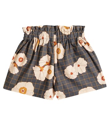 Isabella floral cotton shorts | C'era Una Volta