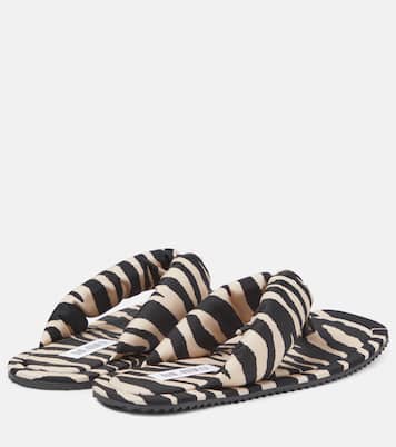 Indie zebra-print thong sandals | The Attico
