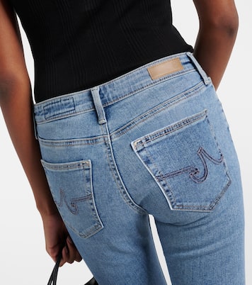 Jeans flared cropped Jodi de tiro medio | AG Jeans